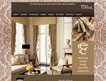 Tablet Screenshot of ec-interiors.com